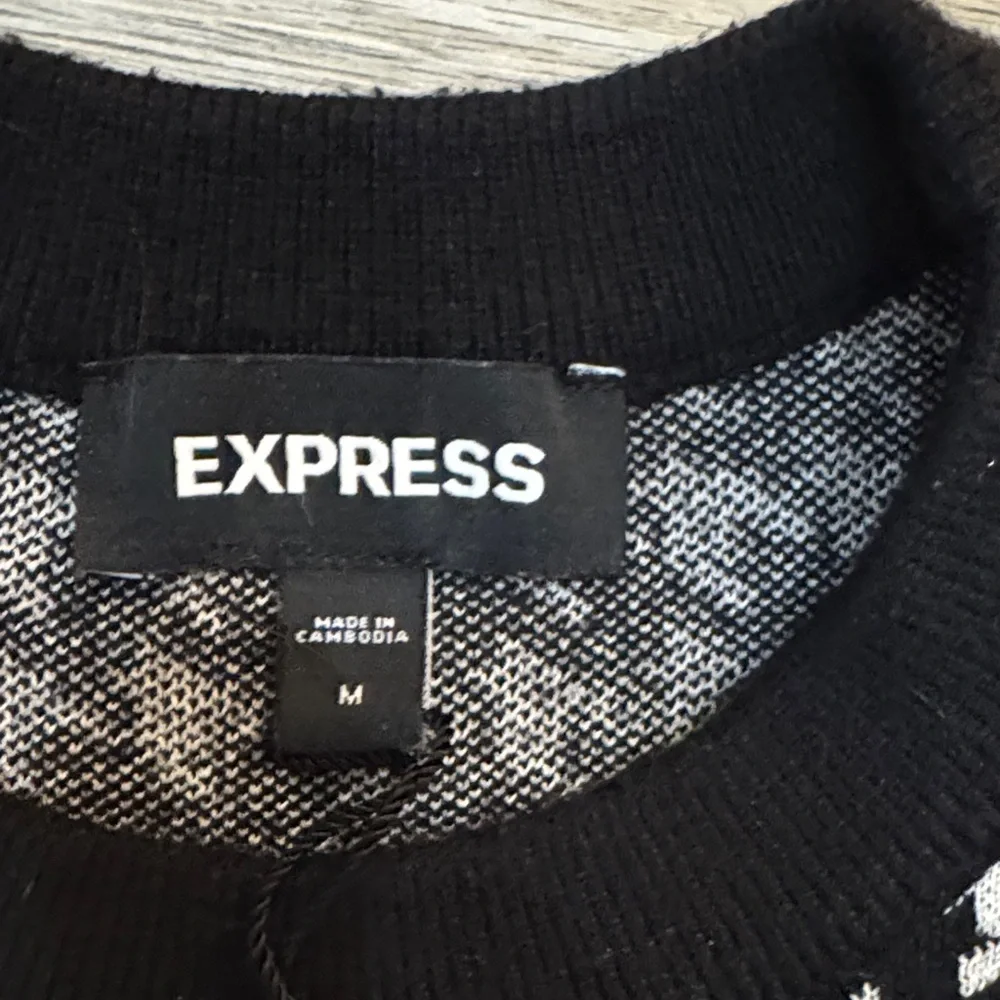 Express Houndstooth Sweater